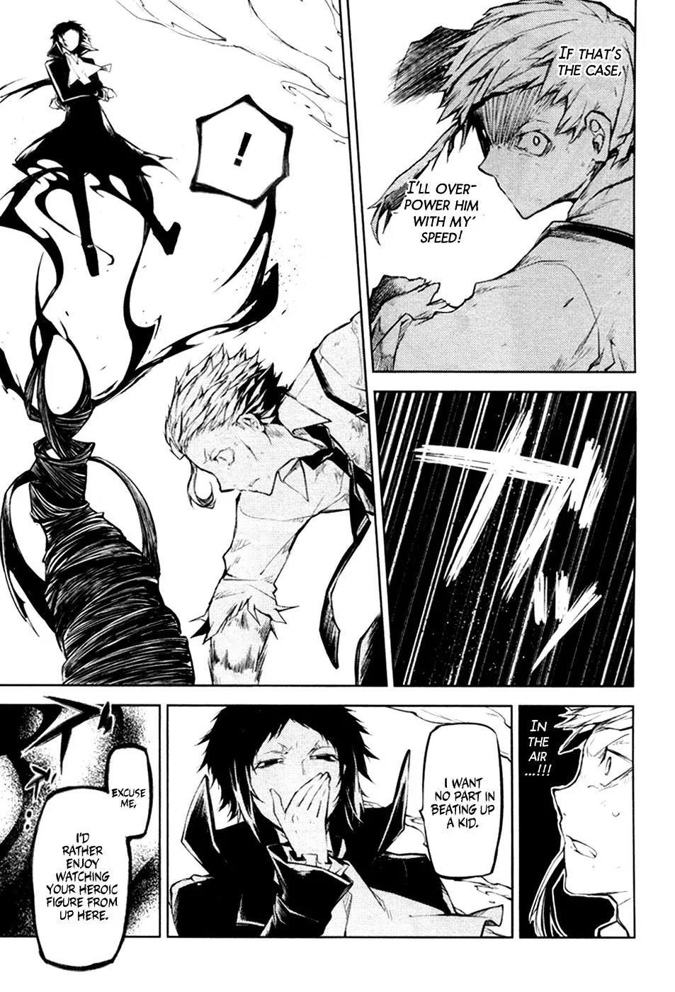 Bungou Stray Dogs Chapter 12 page 14 - Chapter 12: Rashomon and Tiger