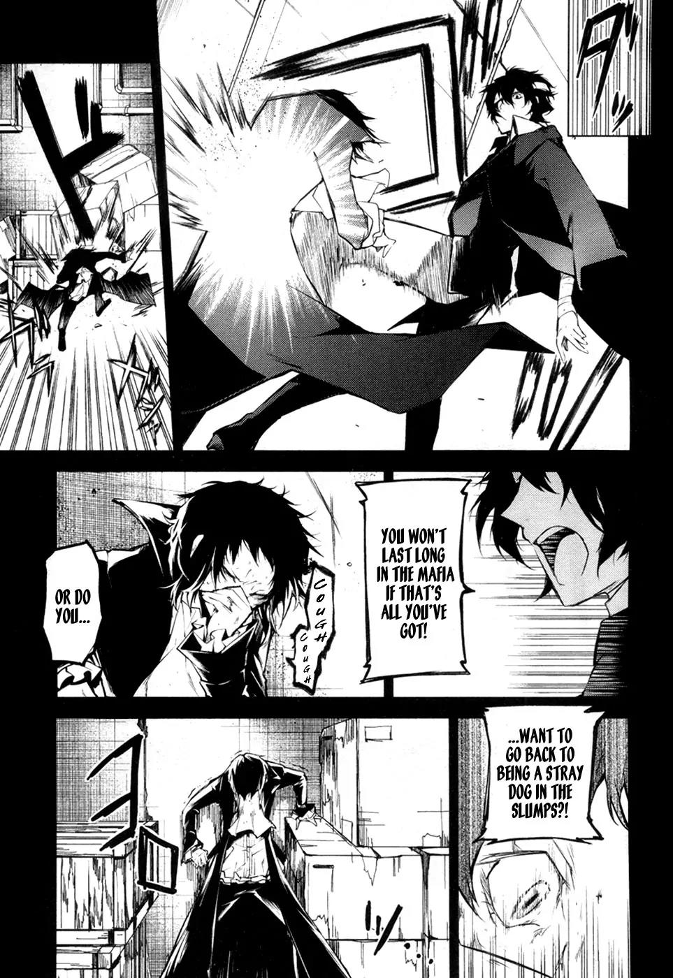 Bungou Stray Dogs Chapter 12 page 22 - Chapter 12: Rashomon and Tiger