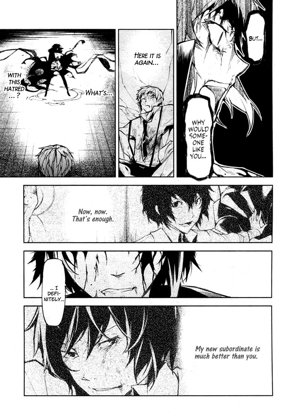 Bungou Stray Dogs Chapter 12 page 28 - Chapter 12: Rashomon and Tiger