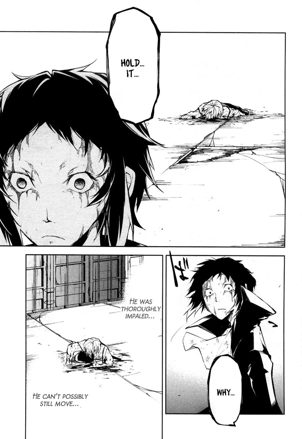 Bungou Stray Dogs Chapter 12 page 33 - Chapter 12: Rashomon and Tiger