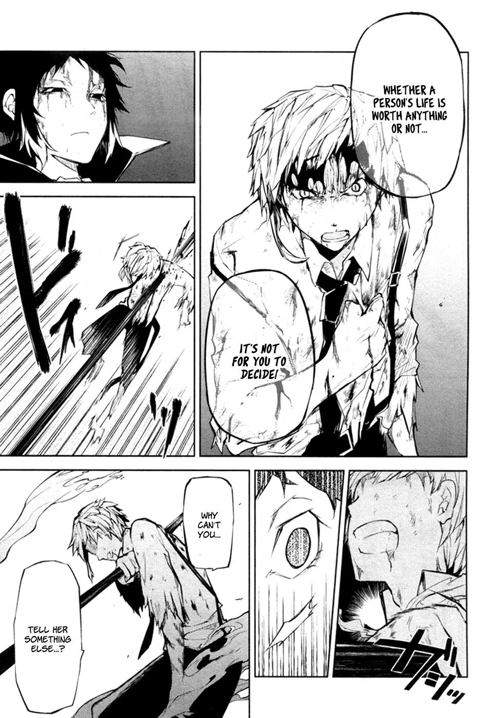 Bungou Stray Dogs Chapter 12 page 35 - Chapter 12: Rashomon and Tiger