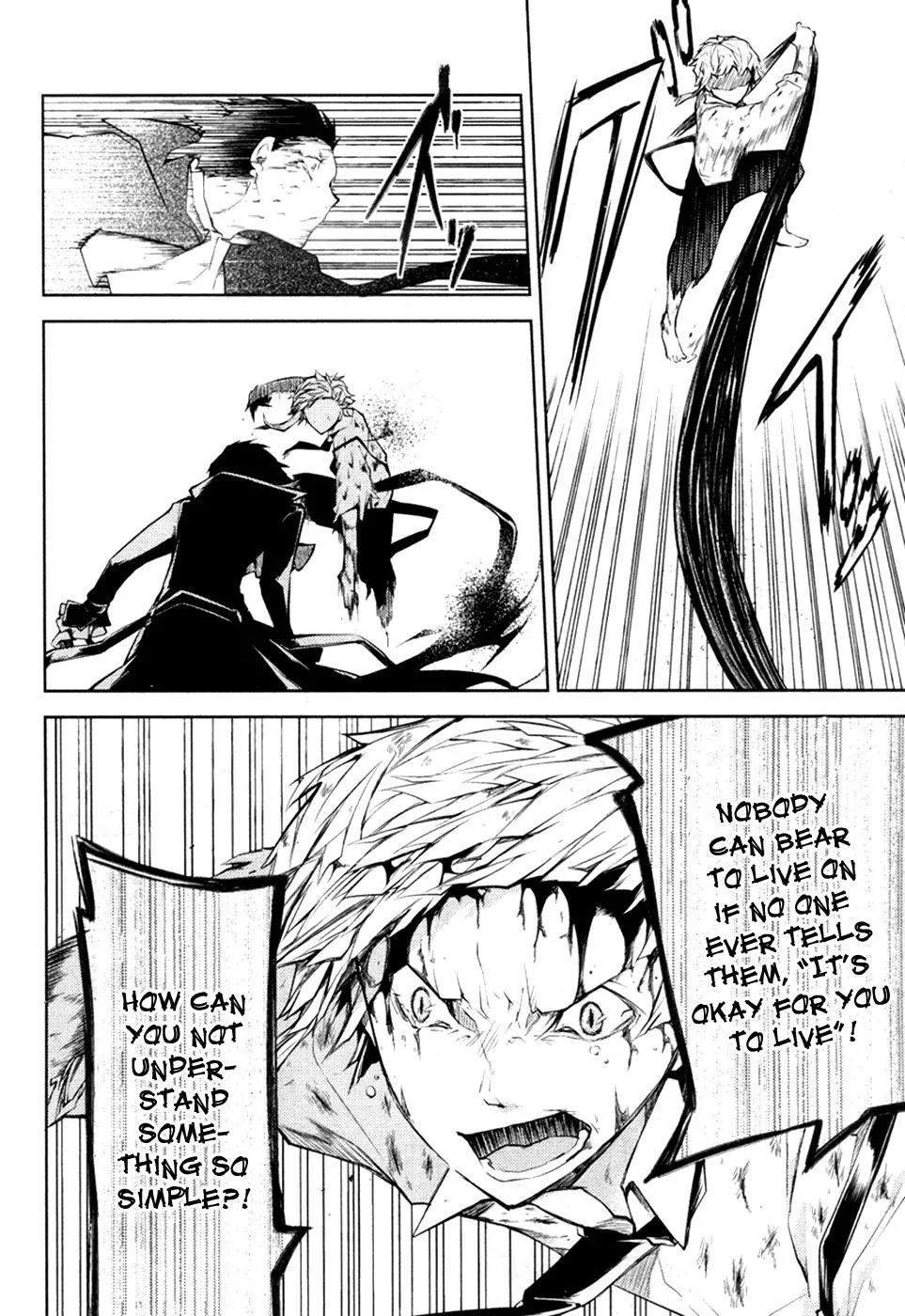 Bungou Stray Dogs Chapter 12 page 36 - Chapter 12: Rashomon and Tiger