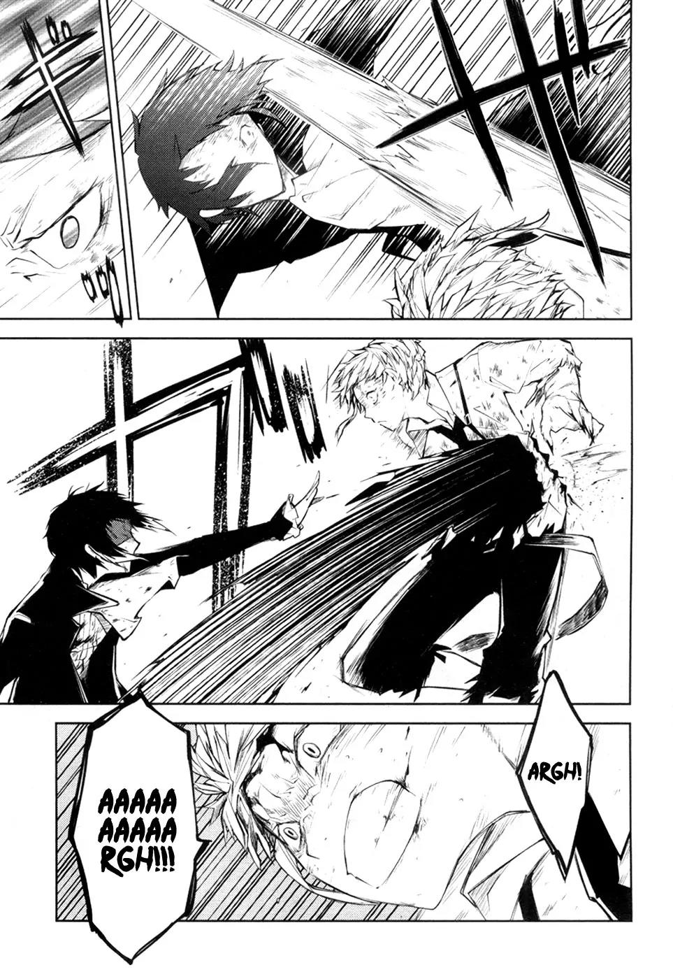 Bungou Stray Dogs Chapter 12 page 37 - Chapter 12: Rashomon and Tiger