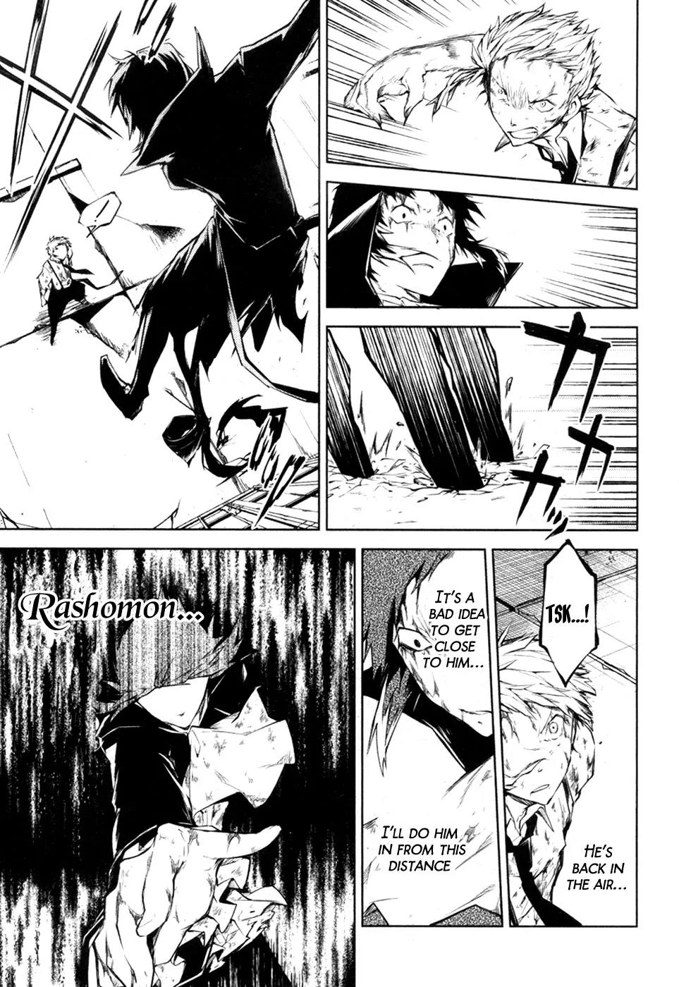 Bungou Stray Dogs Chapter 12 page 39 - Chapter 12: Rashomon and Tiger