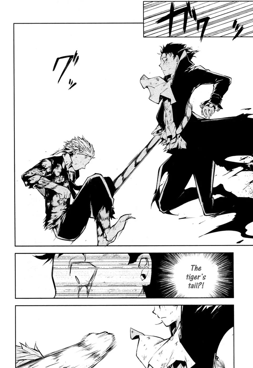 Bungou Stray Dogs Chapter 12 page 44 - Chapter 12: Rashomon and Tiger