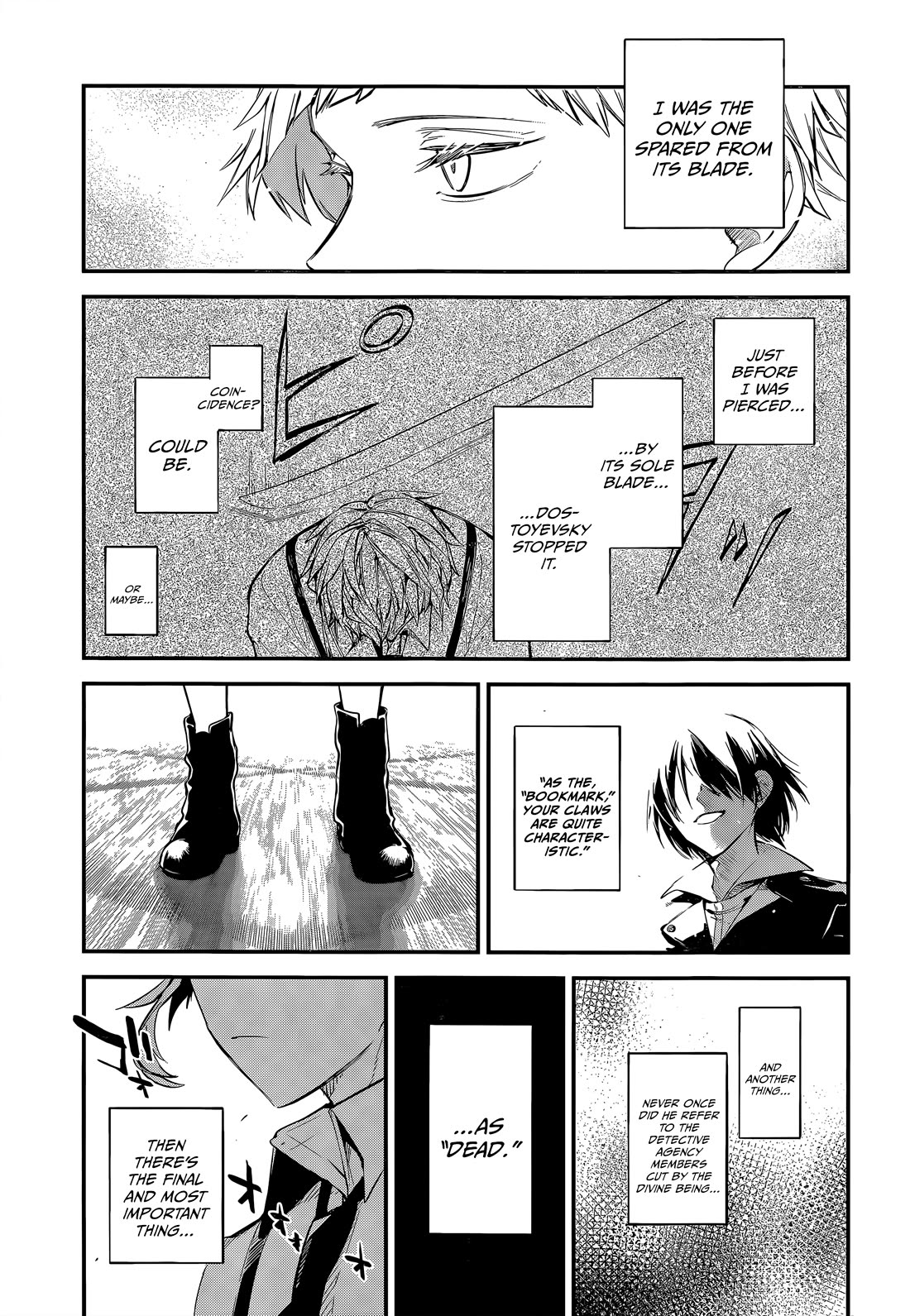 Bungou Stray Dogs Chapter 121.5 page 10 - Chapter 121.5: A Mysterious Thing Called "The Heart"