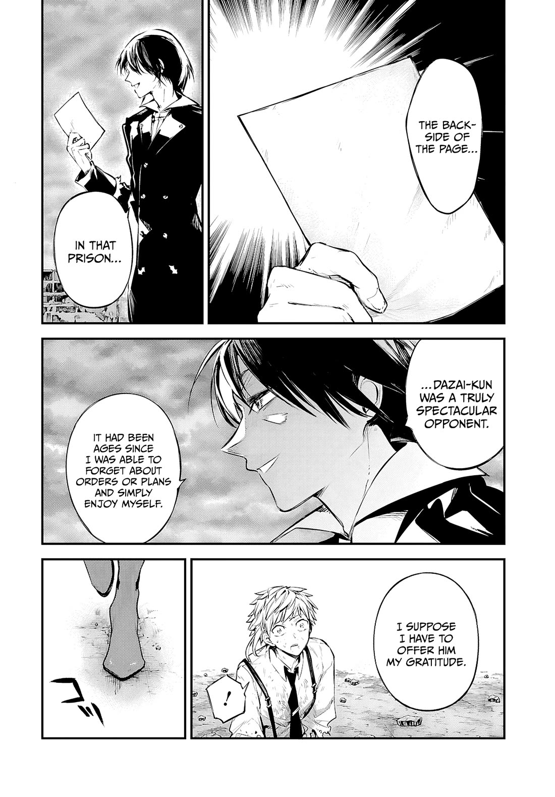 Bungou Stray Dogs Chapter 121 page 3 - Chapter 121