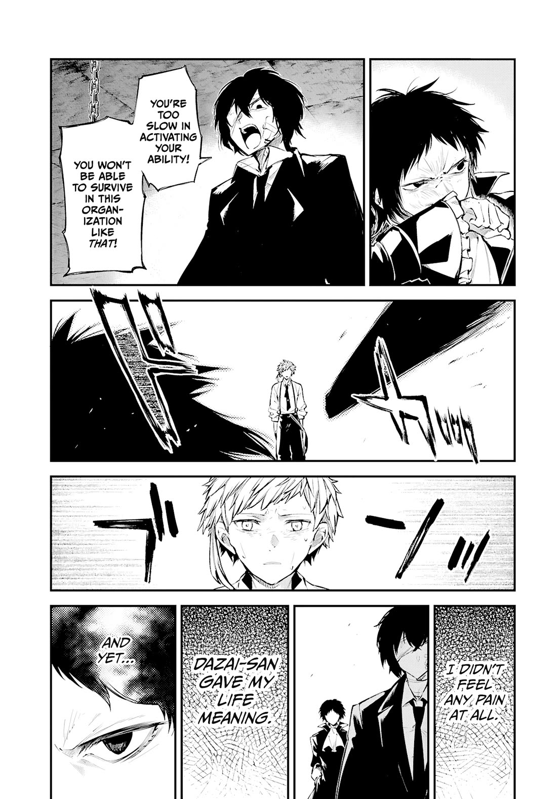 Bungou Stray Dogs Chapter 122 page 14 - Chapter 122: That Which Pushes Us Forward