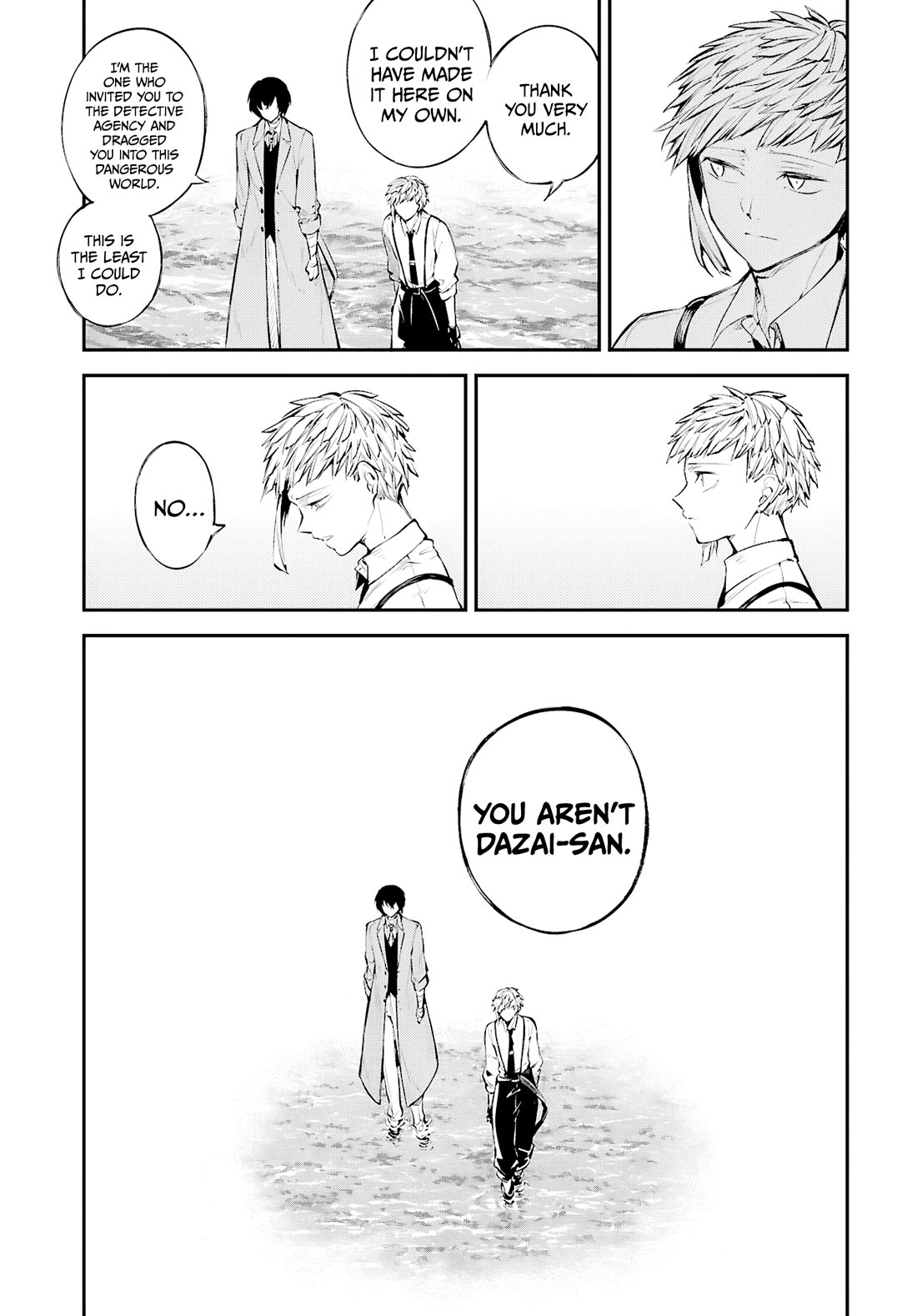 Bungou Stray Dogs Chapter 122 page 24 - Chapter 122: That Which Pushes Us Forward