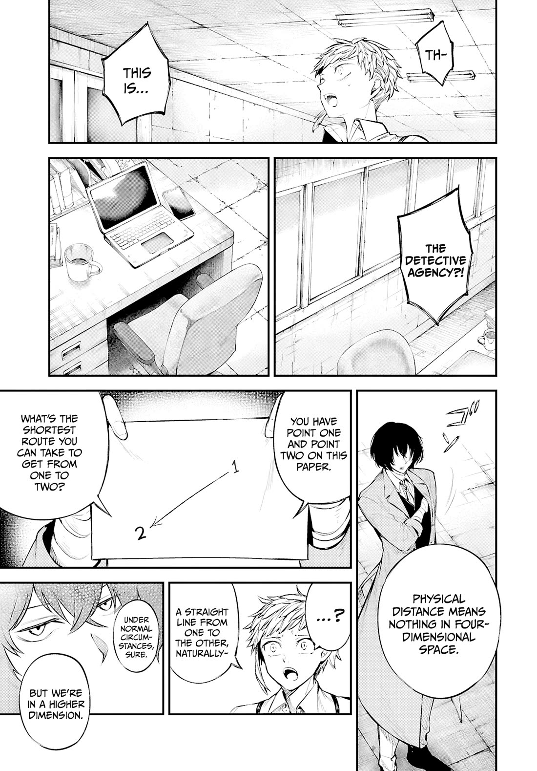 Bungou Stray Dogs Chapter 122 page 4 - Chapter 122: That Which Pushes Us Forward