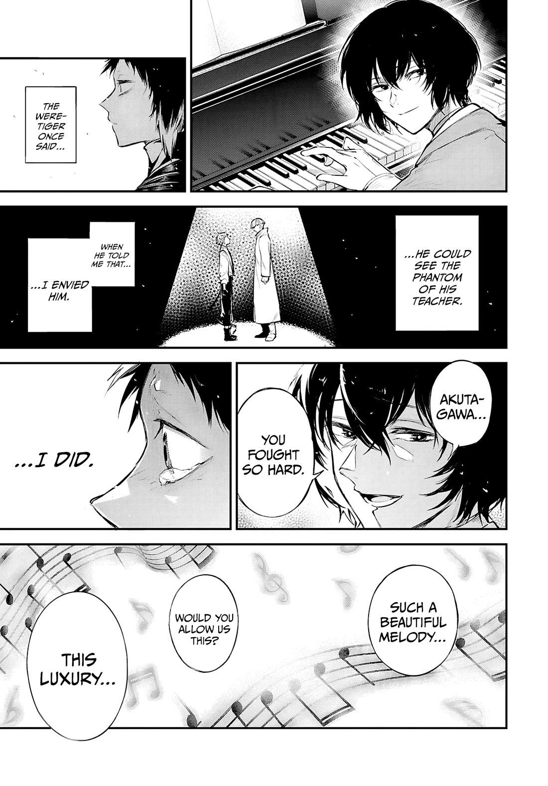 Bungou Stray Dogs Chapter 123.5 page 14 - Chapter 123.5: That Which Drives Us To Act, A Mysterious Thing Called "The Heart," Part 2