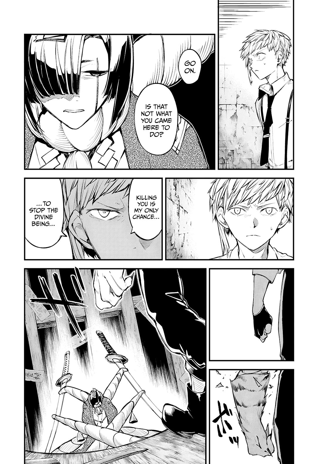 Bungou Stray Dogs Chapter 123.5 page 5 - Chapter 123.5: That Which Drives Us To Act, A Mysterious Thing Called "The Heart," Part 2