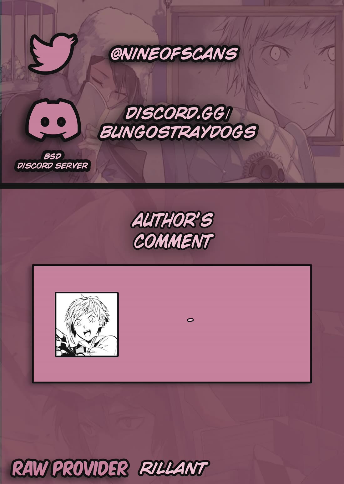 Bungou Stray Dogs Chapter 123 page 1 - Chapter 123: That Which Drives Us To Act, A Mysterious Thing Called "The Heart"