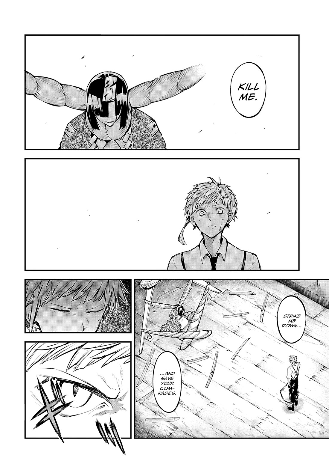 Bungou Stray Dogs Chapter 124 page 3 - Chapter 124: The Tiger Always...