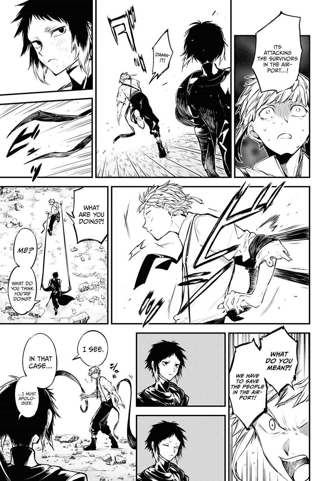 Bungou Stray Dogs Chapter 125 page 10 - Chapter 125: WE NEED A HERO, Part One