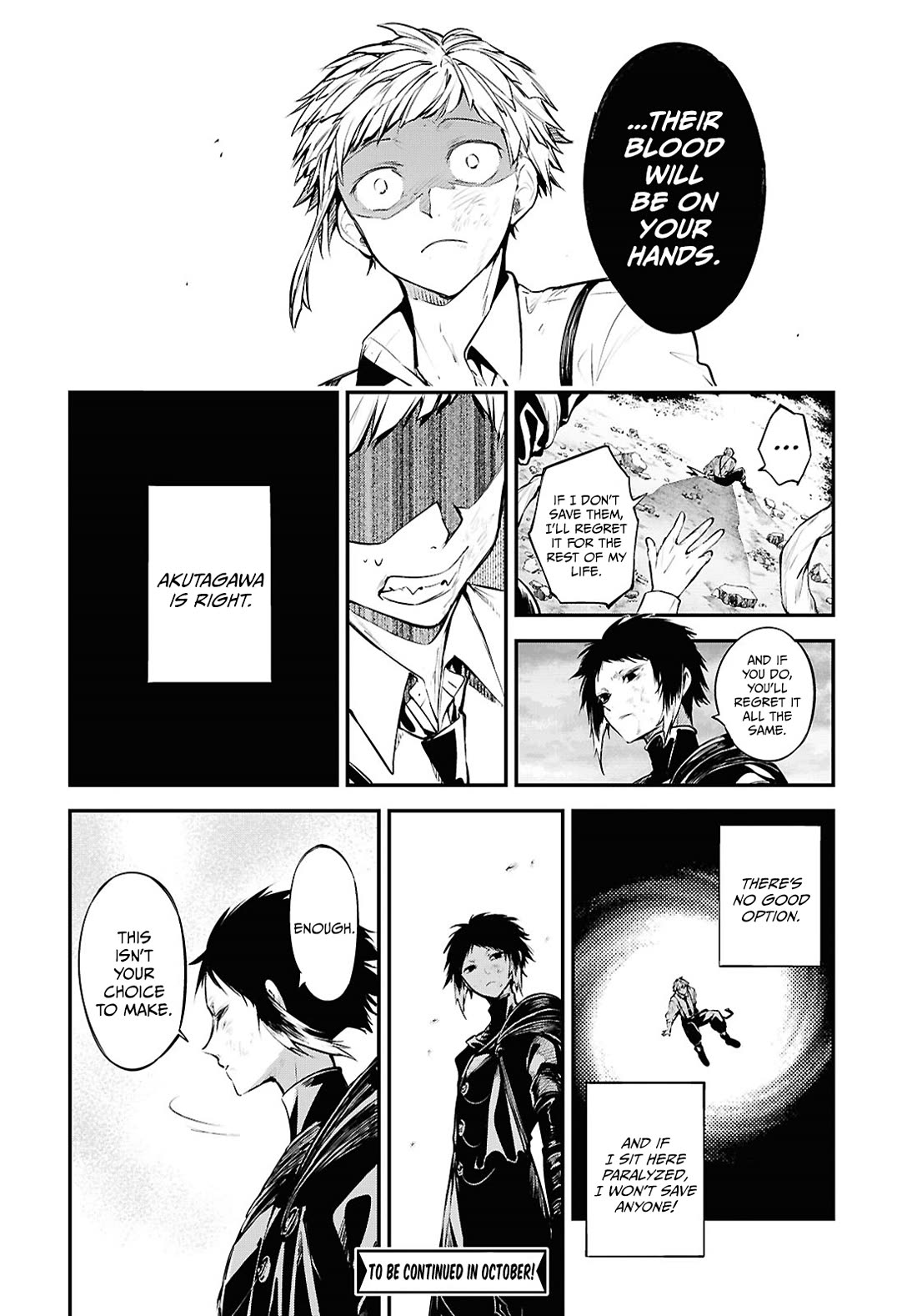 Bungou Stray Dogs Chapter 125 page 12 - Chapter 125: WE NEED A HERO, Part One