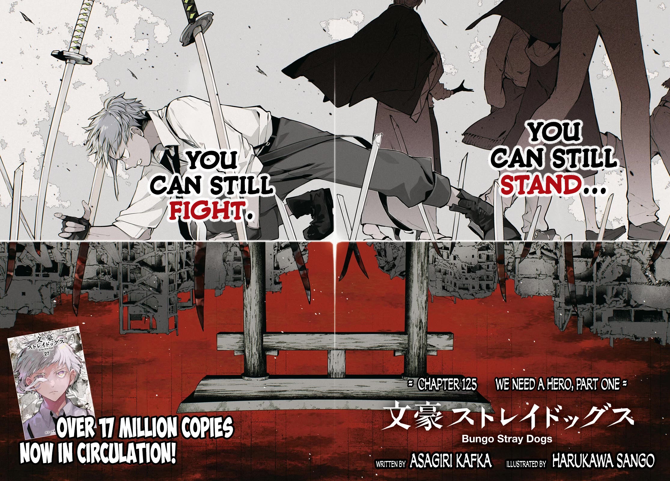 Bungou Stray Dogs Chapter 125 page 2 - Chapter 125: WE NEED A HERO, Part One