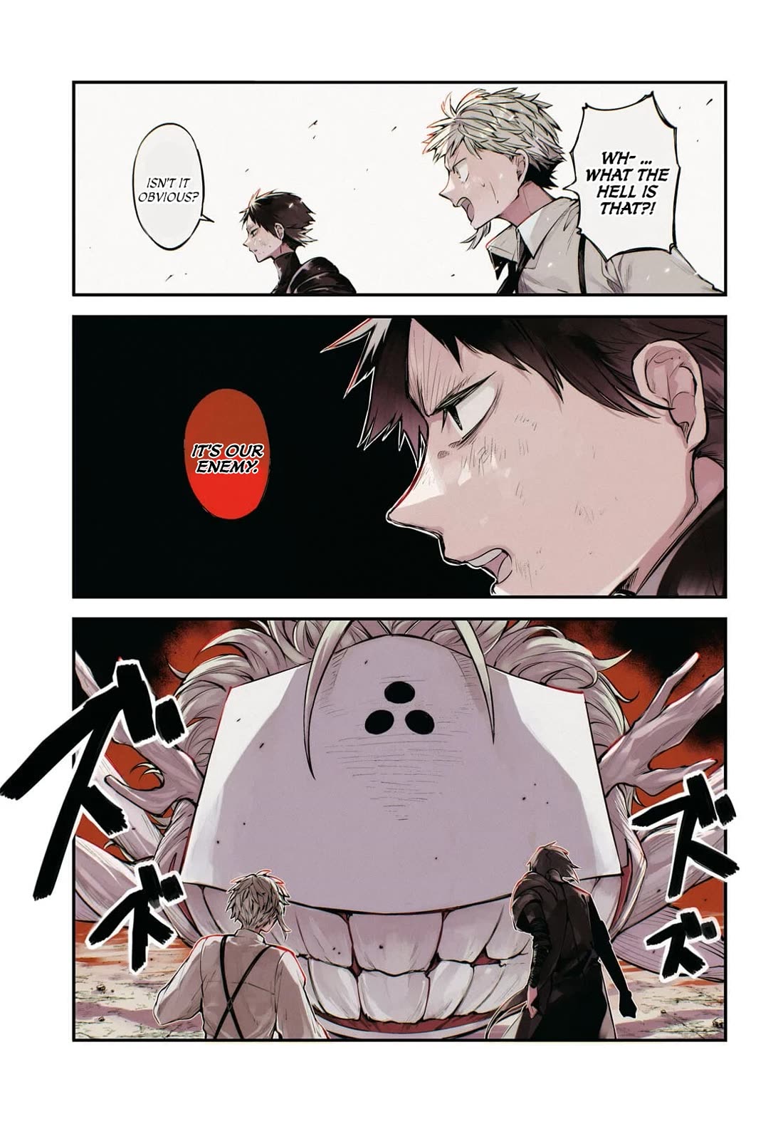 Bungou Stray Dogs Chapter 125 page 3 - Chapter 125: WE NEED A HERO, Part One