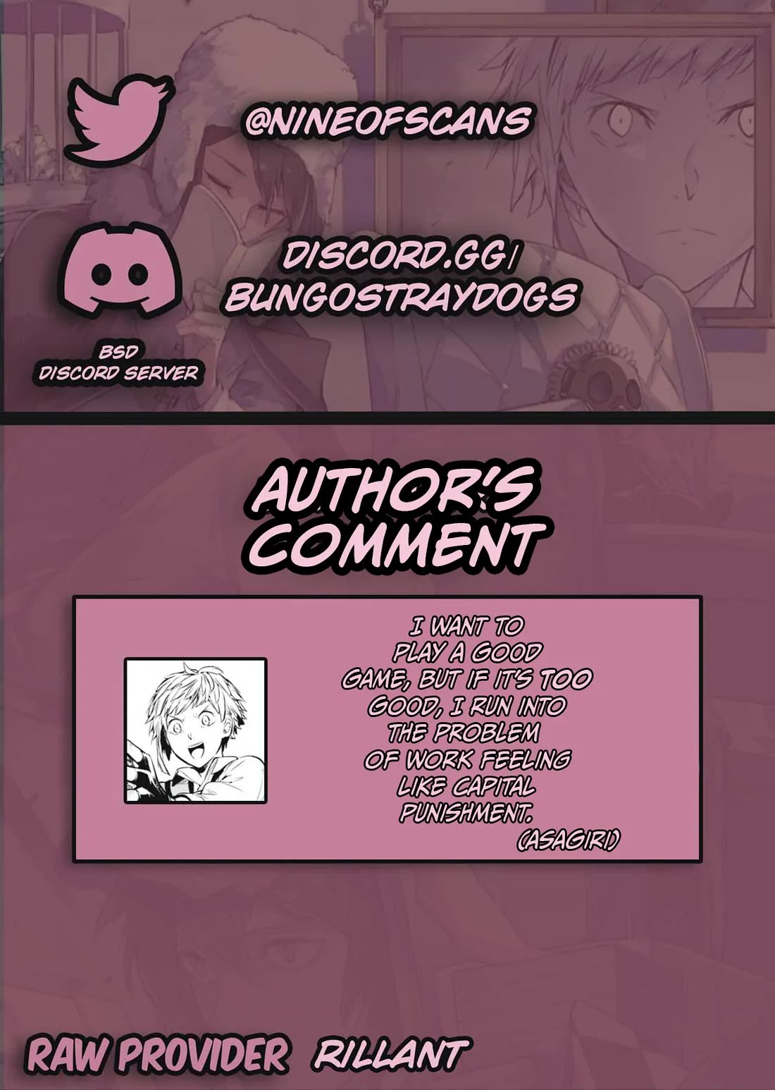 Bungou Stray Dogs Chapter 126 page 1 - Chapter 126: STRIKE BACK