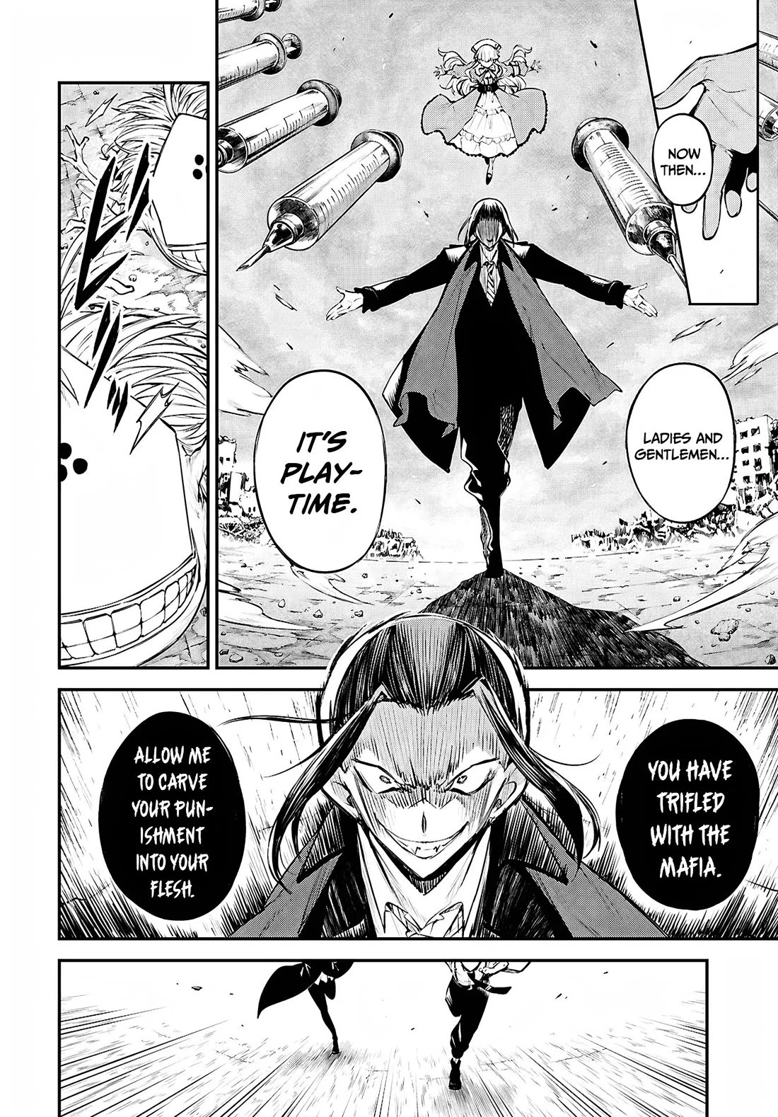 Bungou Stray Dogs Chapter 126 page 17 - Chapter 126: STRIKE BACK
