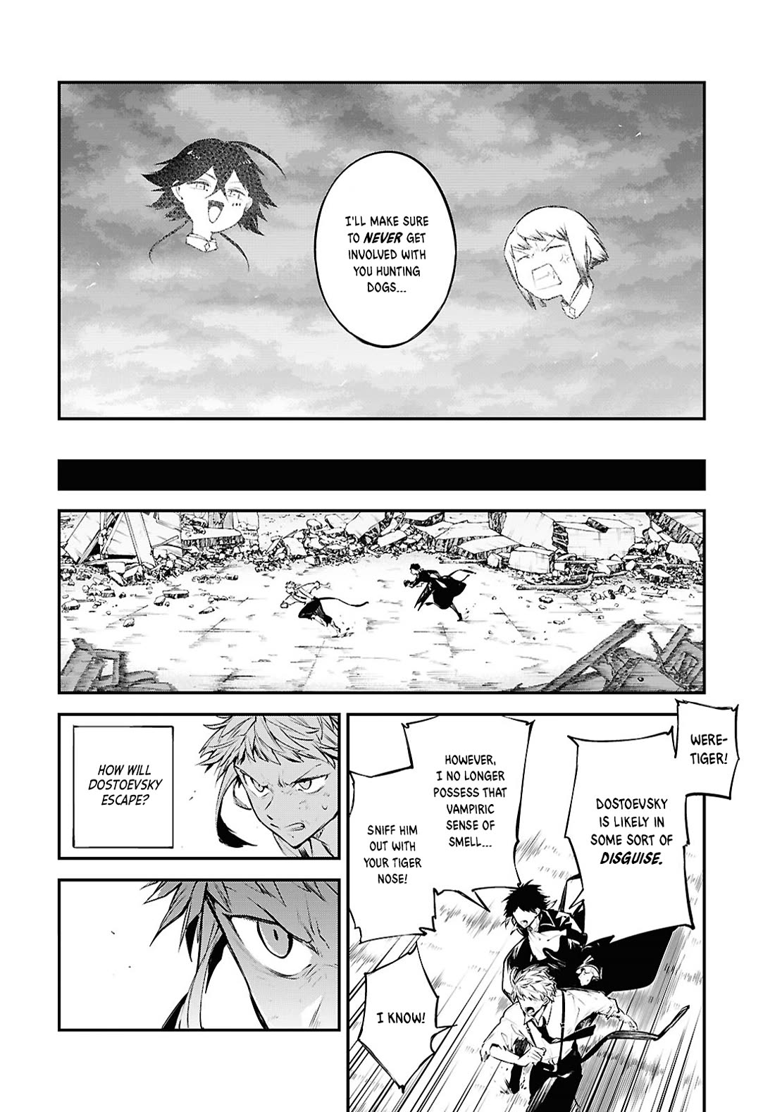 Bungou Stray Dogs Chapter 127 page 19 - Chapter 127: Parting Does Not Sound a Bell