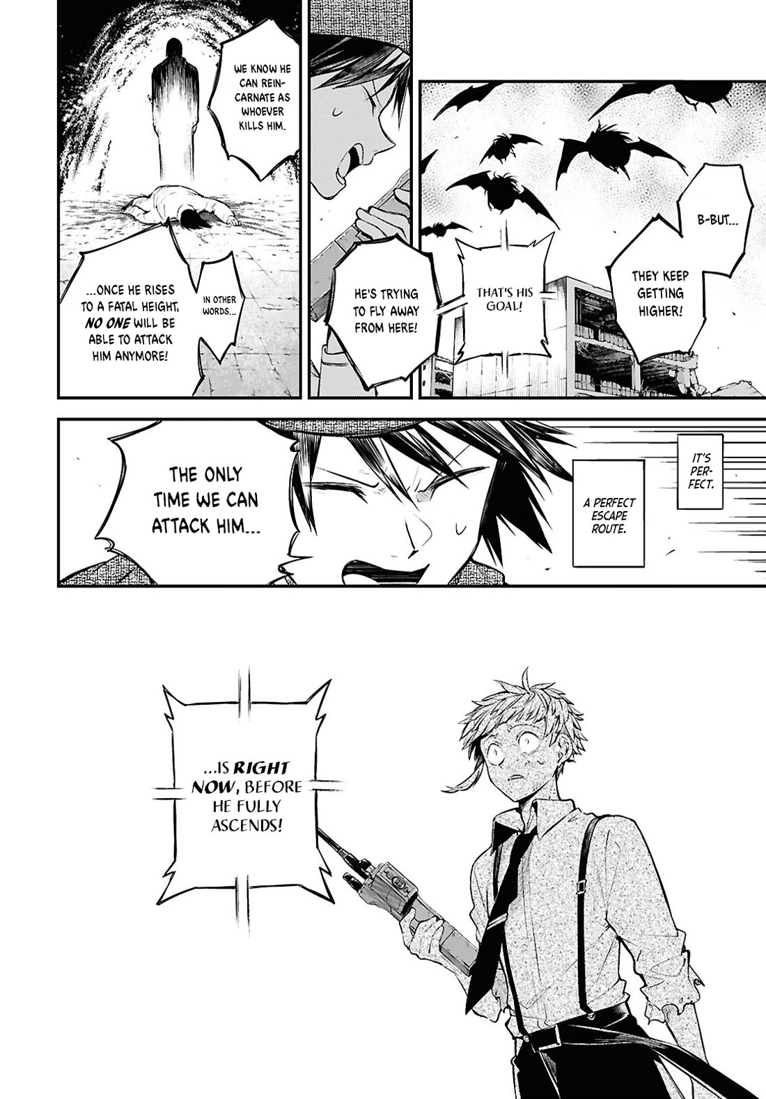 Bungou Stray Dogs Chapter 127 page 27 - Chapter 127: Parting Does Not Sound a Bell