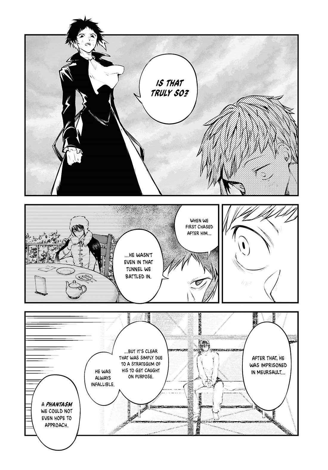 Bungou Stray Dogs Chapter 127 page 6 - Chapter 127: Parting Does Not Sound a Bell