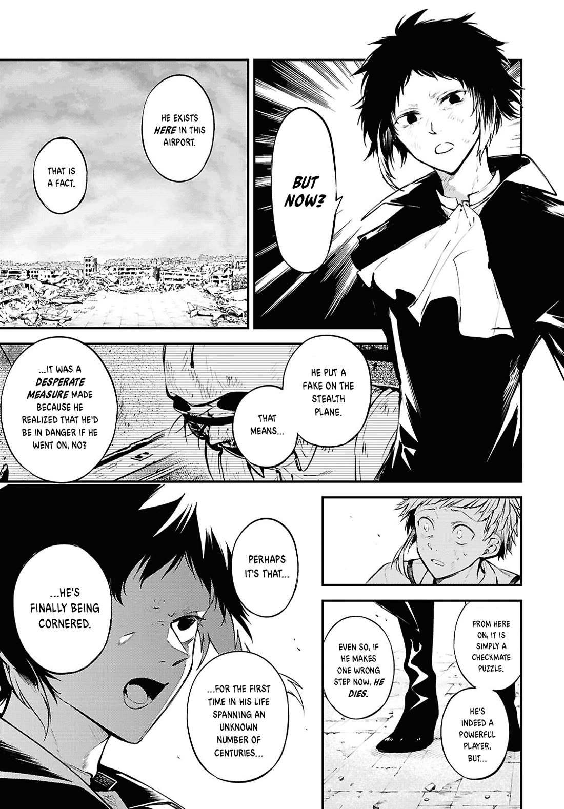 Bungou Stray Dogs Chapter 127 page 7 - Chapter 127: Parting Does Not Sound a Bell