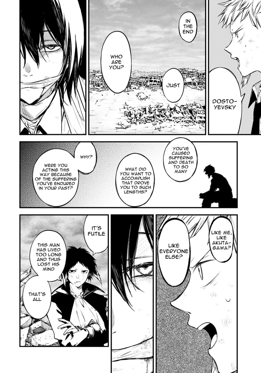 Bungou Stray Dogs Chapter 128 page 25 - Chapter 128: “A Farewell Won’t..”