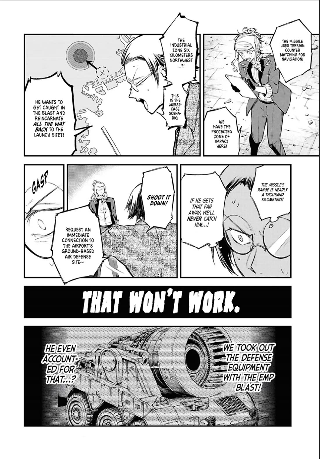 Bungou Stray Dogs Chapter 129 page 8 - Chapter 129: “Farewell”