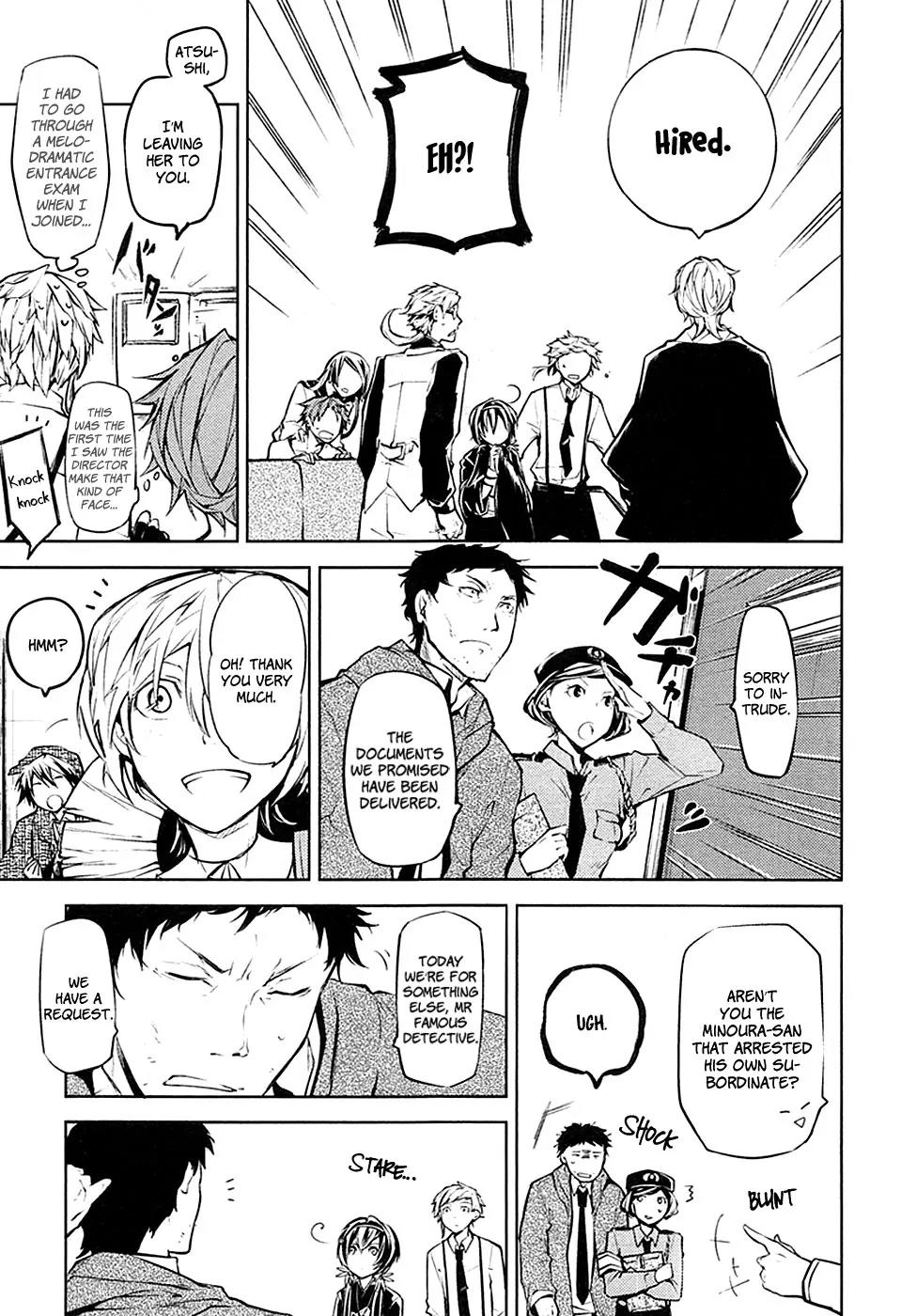 Bungou Stray Dogs Chapter 13 page 12 - Chapter 13: Ecstatic Detective Agency