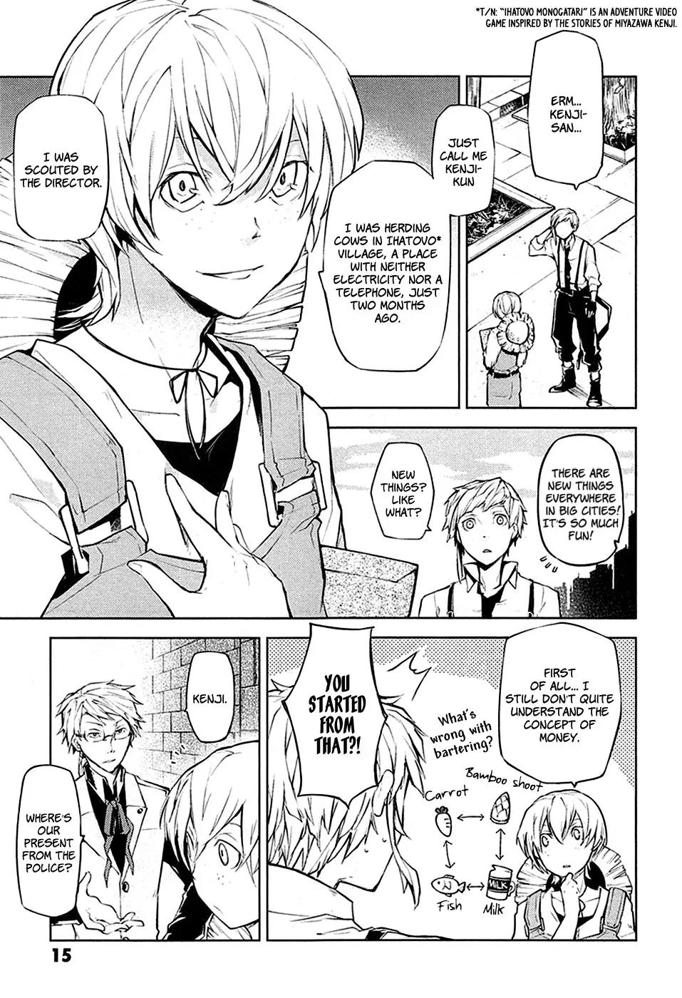 Bungou Stray Dogs Chapter 13 page 16 - Chapter 13: Ecstatic Detective Agency