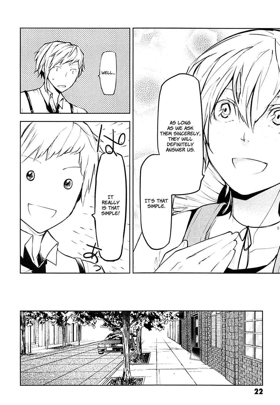 Bungou Stray Dogs Chapter 13 page 23 - Chapter 13: Ecstatic Detective Agency