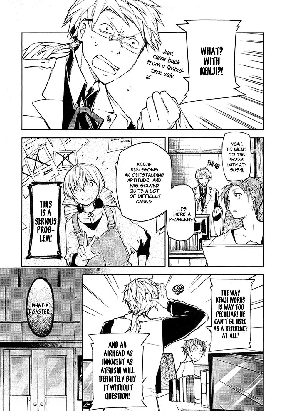 Bungou Stray Dogs Chapter 13 page 24 - Chapter 13: Ecstatic Detective Agency