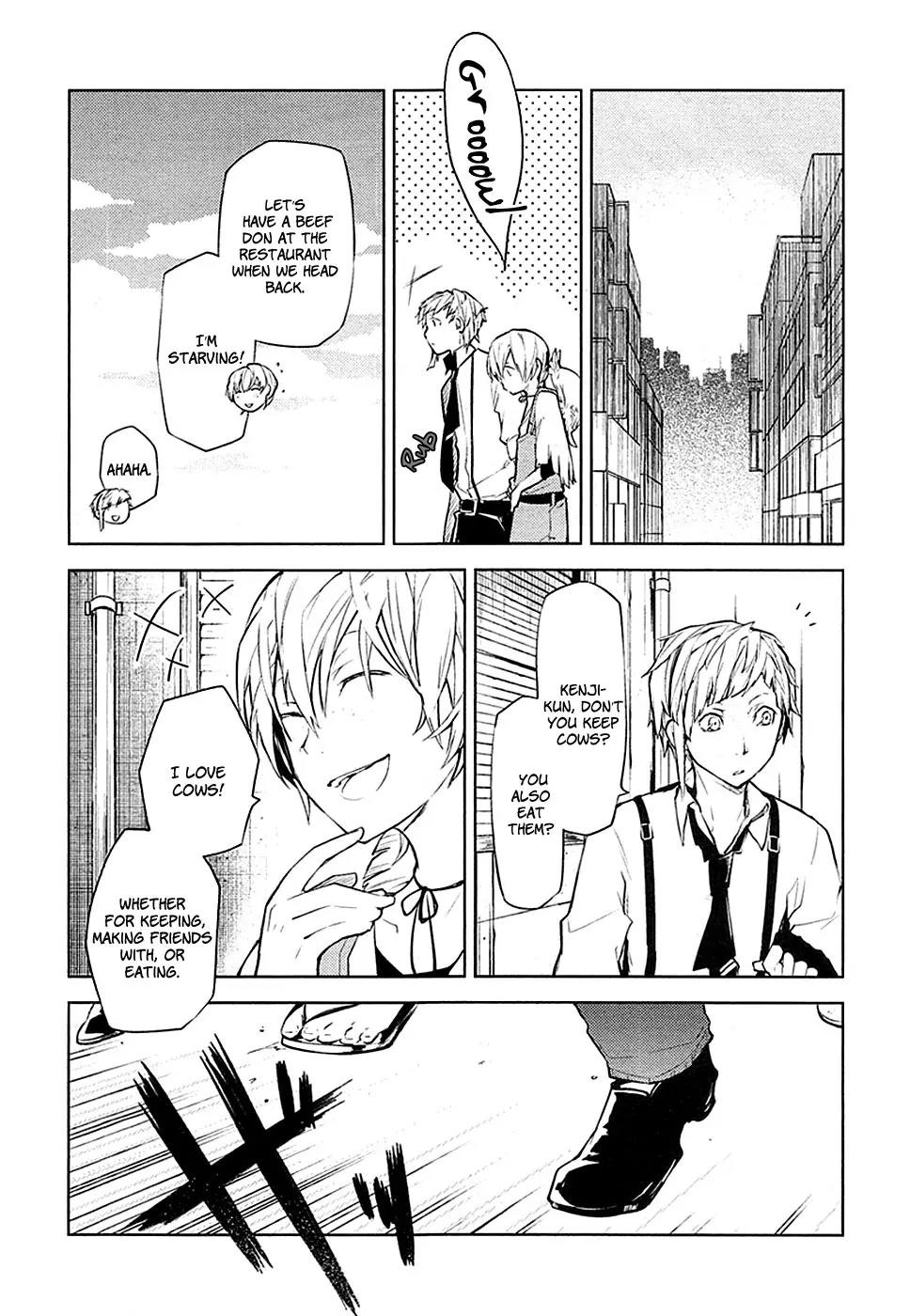 Bungou Stray Dogs Chapter 13 page 28 - Chapter 13: Ecstatic Detective Agency
