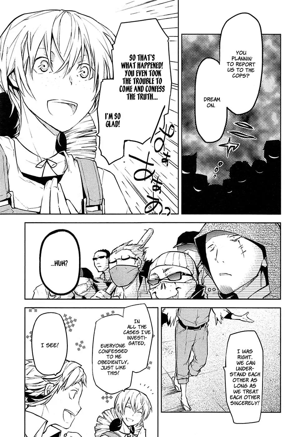 Bungou Stray Dogs Chapter 13 page 30 - Chapter 13: Ecstatic Detective Agency