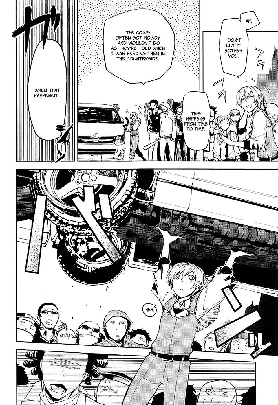 Bungou Stray Dogs Chapter 13 page 33 - Chapter 13: Ecstatic Detective Agency
