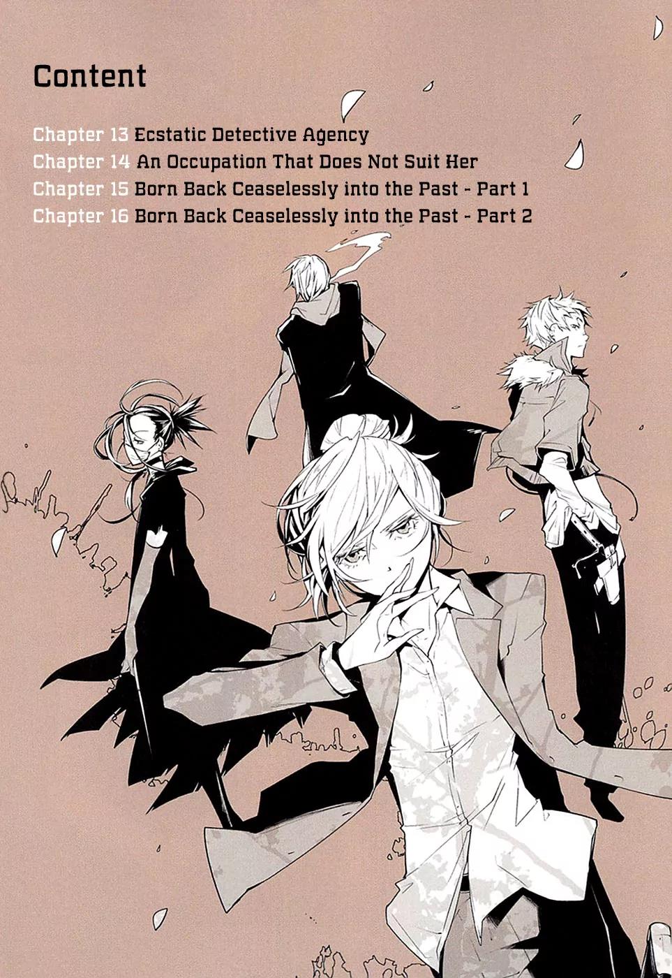Bungou Stray Dogs Chapter 13 page 5 - Chapter 13: Ecstatic Detective Agency