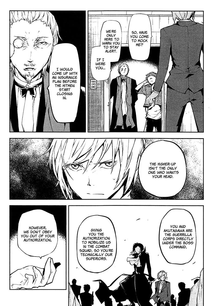 Bungou Stray Dogs Chapter 14 page 13 - Chapter 14: An Occupation That Does Not Suit Her