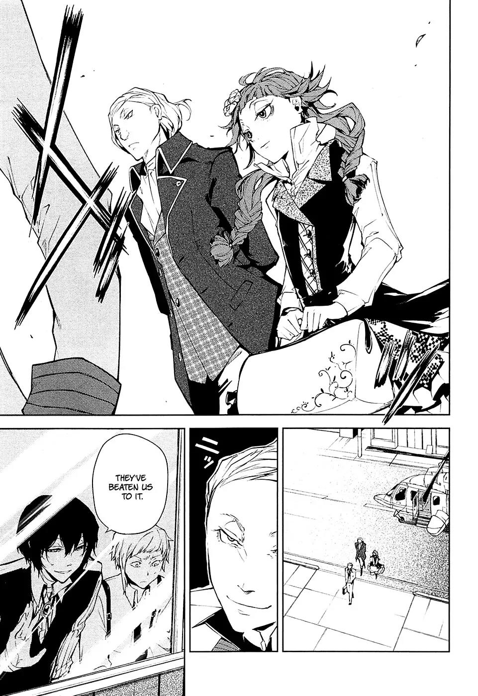 Bungou Stray Dogs Chapter 15 page 10 - Chapter 15: Born Back Ceaselessly into the Past - Part 1