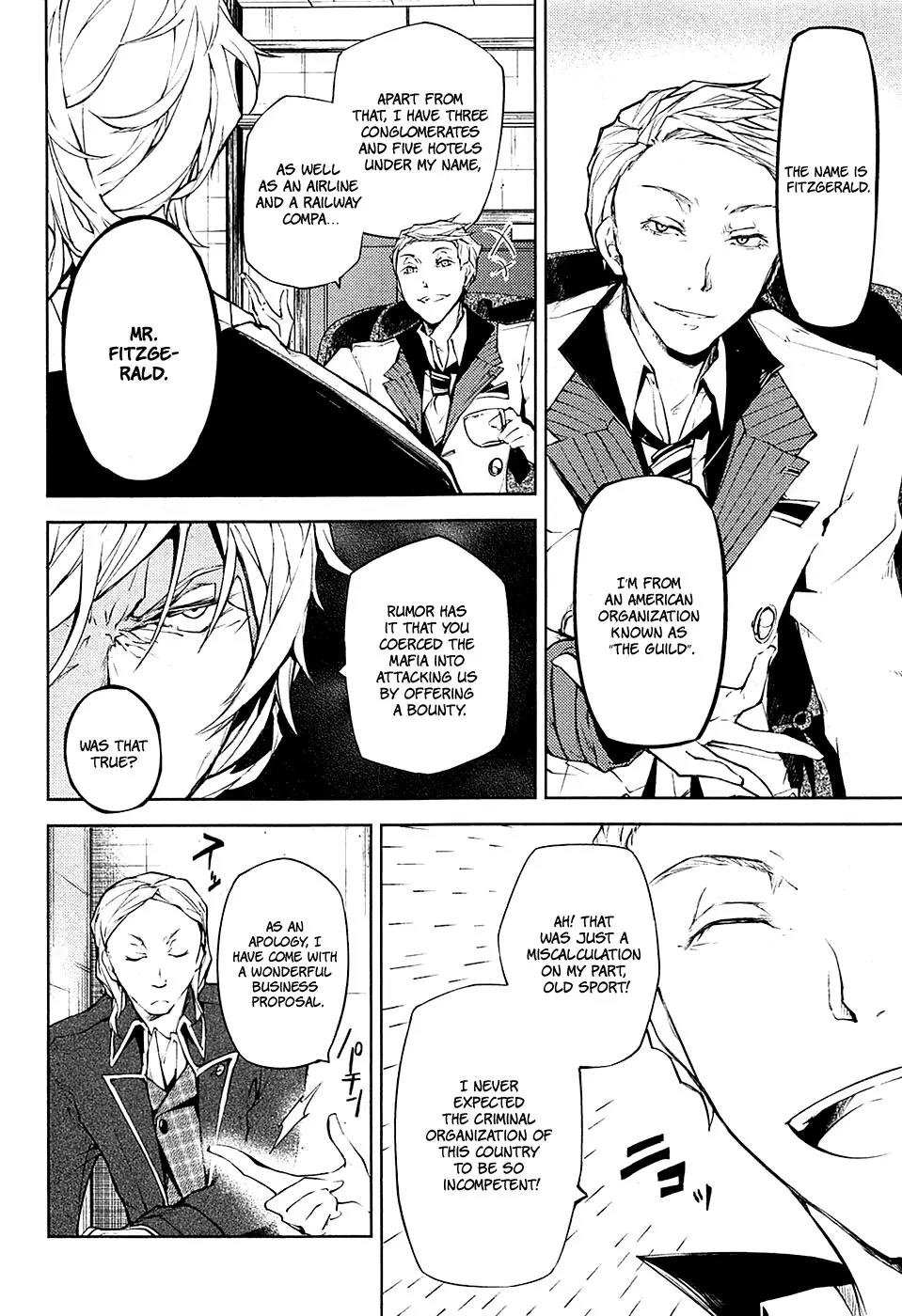 Bungou Stray Dogs Chapter 15 page 13 - Chapter 15: Born Back Ceaselessly into the Past - Part 1