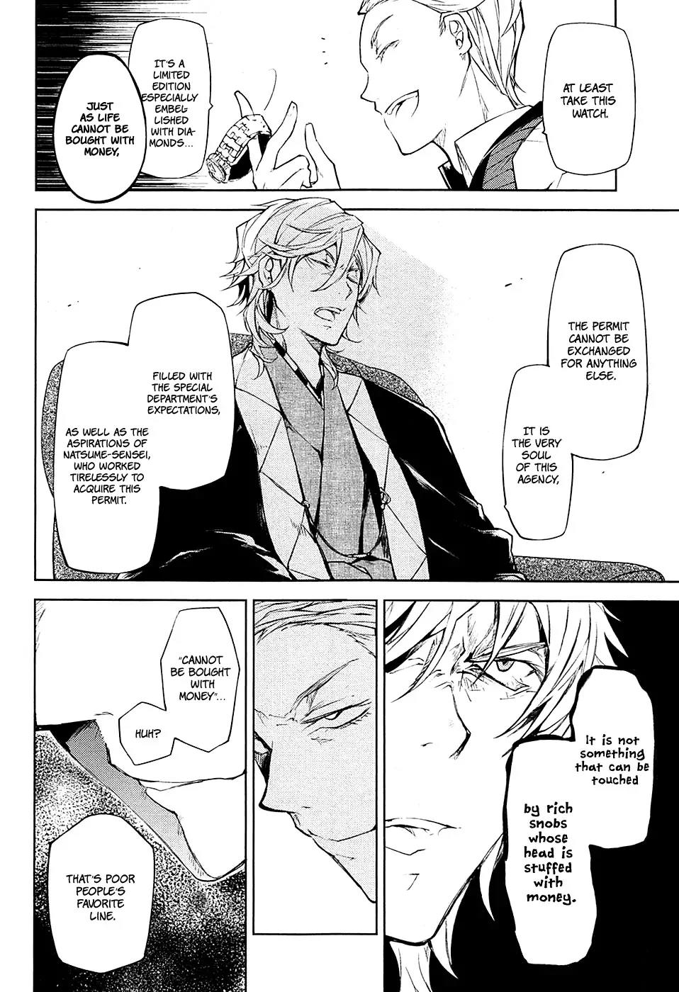 Bungou Stray Dogs Chapter 15 page 17 - Chapter 15: Born Back Ceaselessly into the Past - Part 1