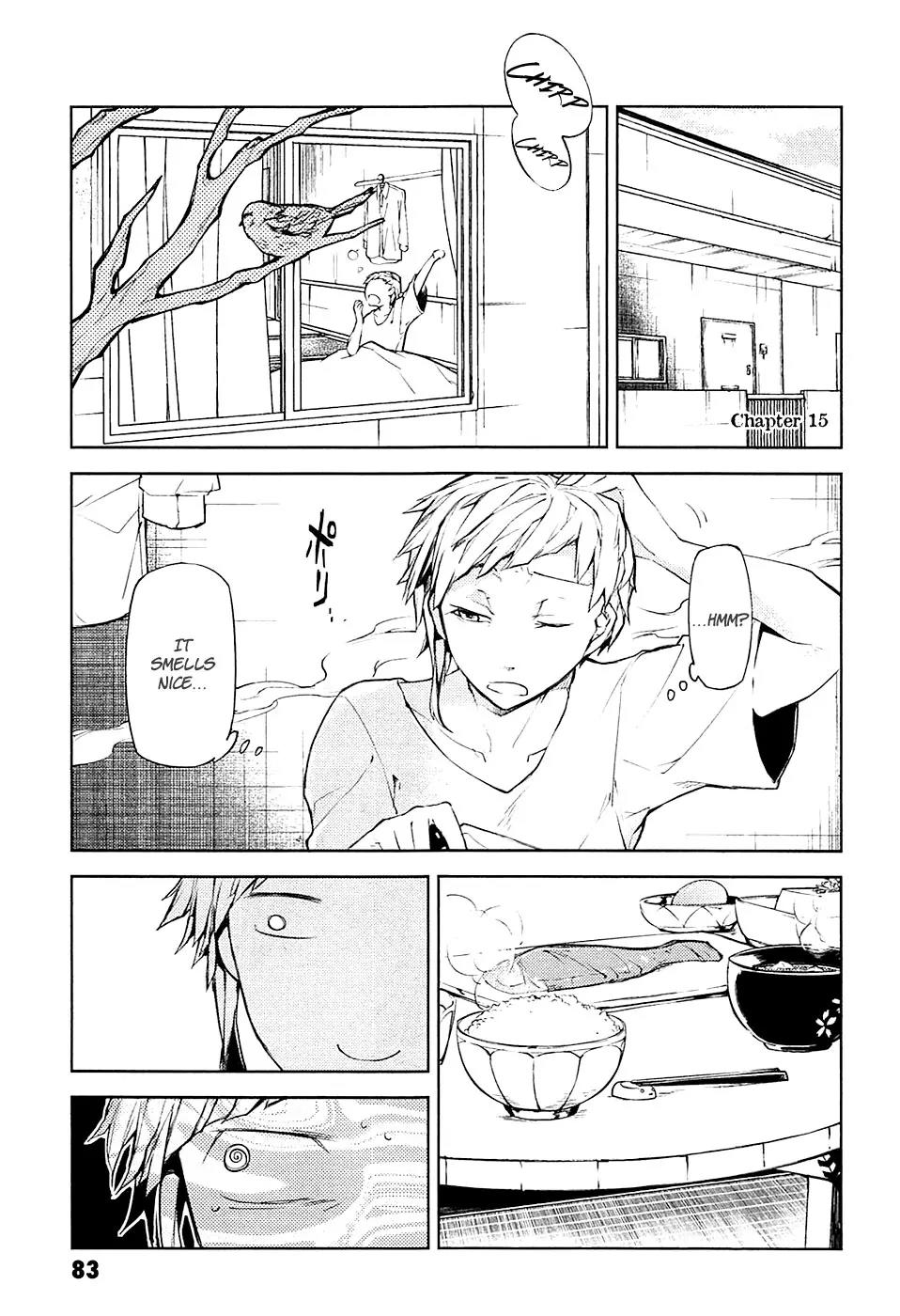 Bungou Stray Dogs Chapter 15 page 2 - Chapter 15: Born Back Ceaselessly into the Past - Part 1