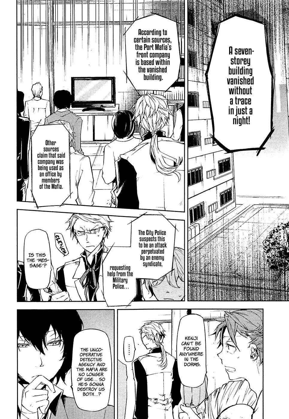 Bungou Stray Dogs Chapter 15 page 23 - Chapter 15: Born Back Ceaselessly into the Past - Part 1