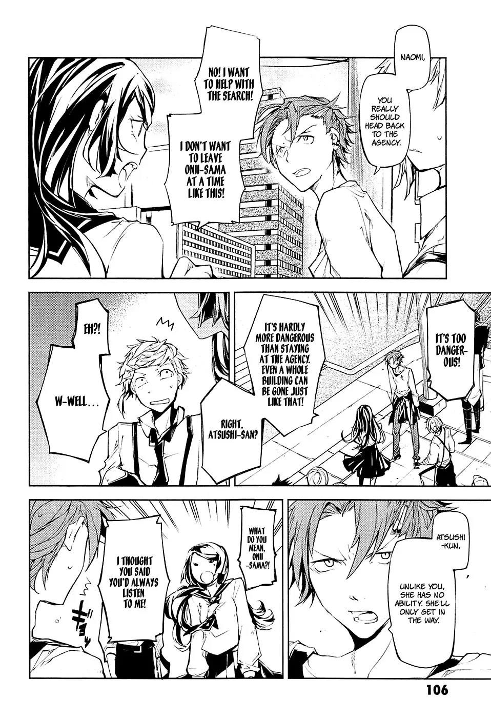 Bungou Stray Dogs Chapter 15 page 25 - Chapter 15: Born Back Ceaselessly into the Past - Part 1