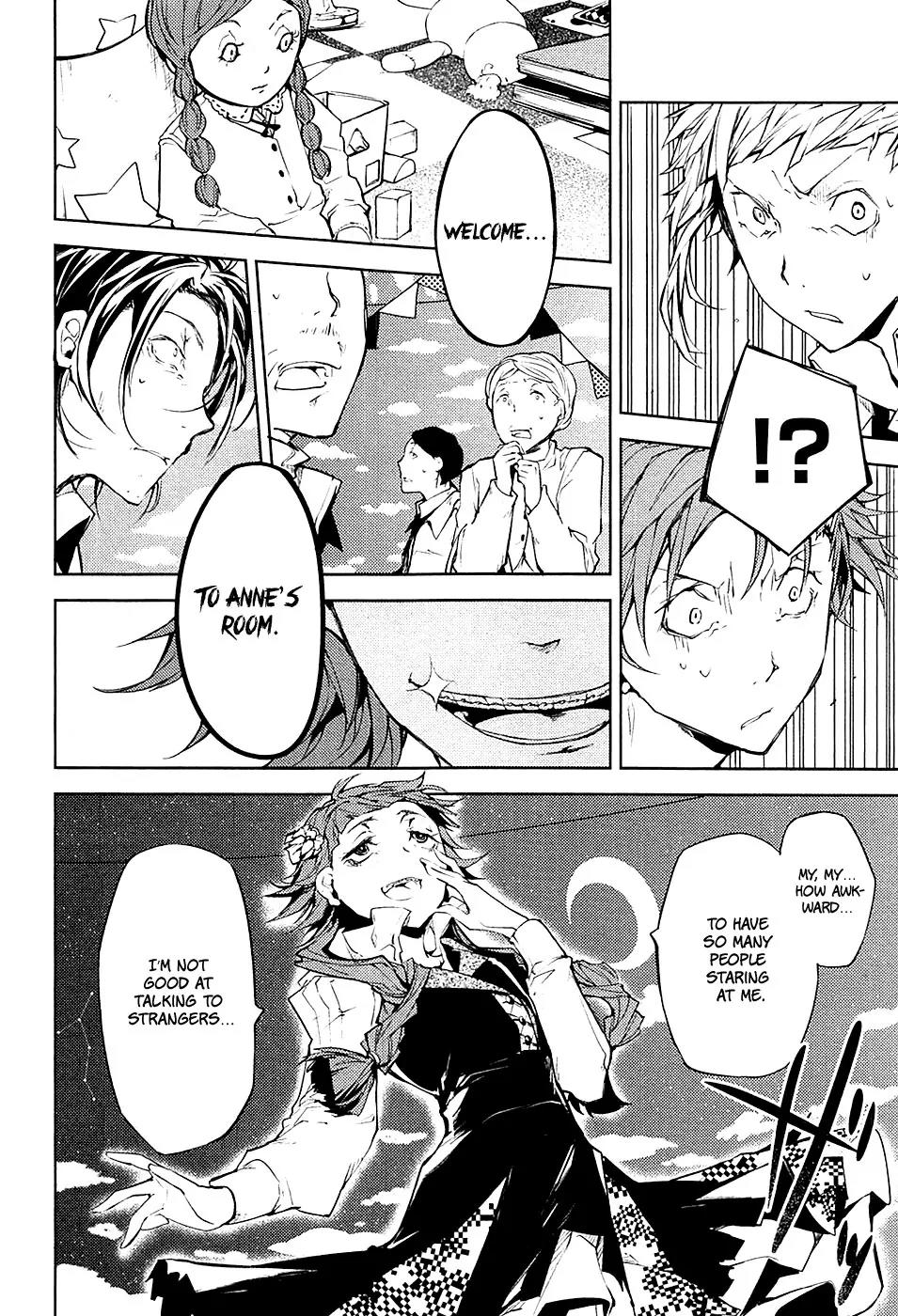 Bungou Stray Dogs Chapter 15 page 32 - Chapter 15: Born Back Ceaselessly into the Past - Part 1