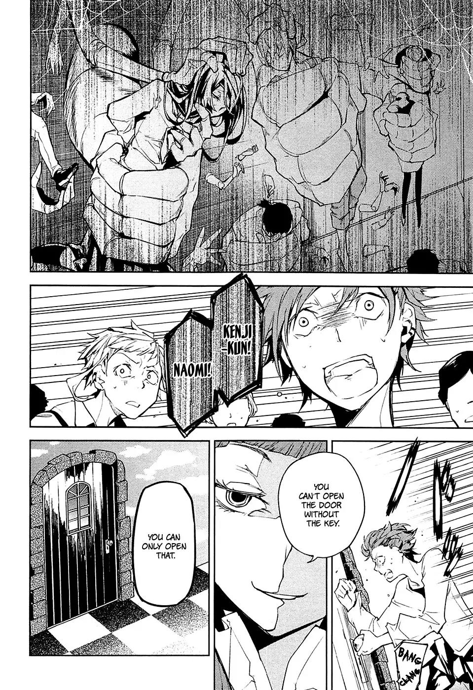Bungou Stray Dogs Chapter 15 page 34 - Chapter 15: Born Back Ceaselessly into the Past - Part 1