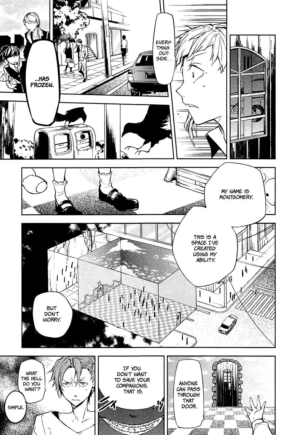 Bungou Stray Dogs Chapter 15 page 35 - Chapter 15: Born Back Ceaselessly into the Past - Part 1