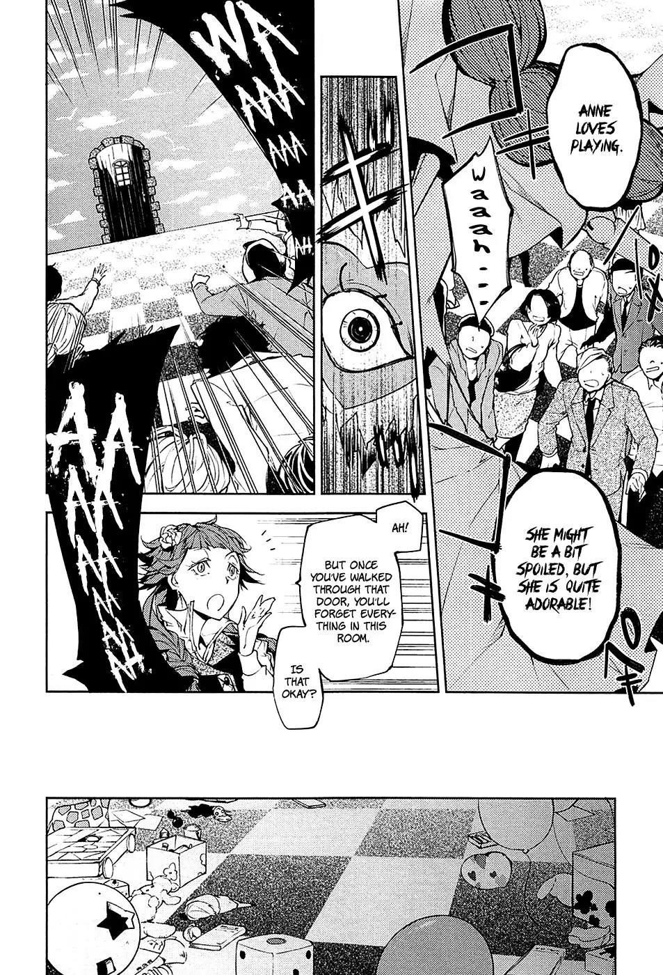Bungou Stray Dogs Chapter 15 page 37 - Chapter 15: Born Back Ceaselessly into the Past - Part 1