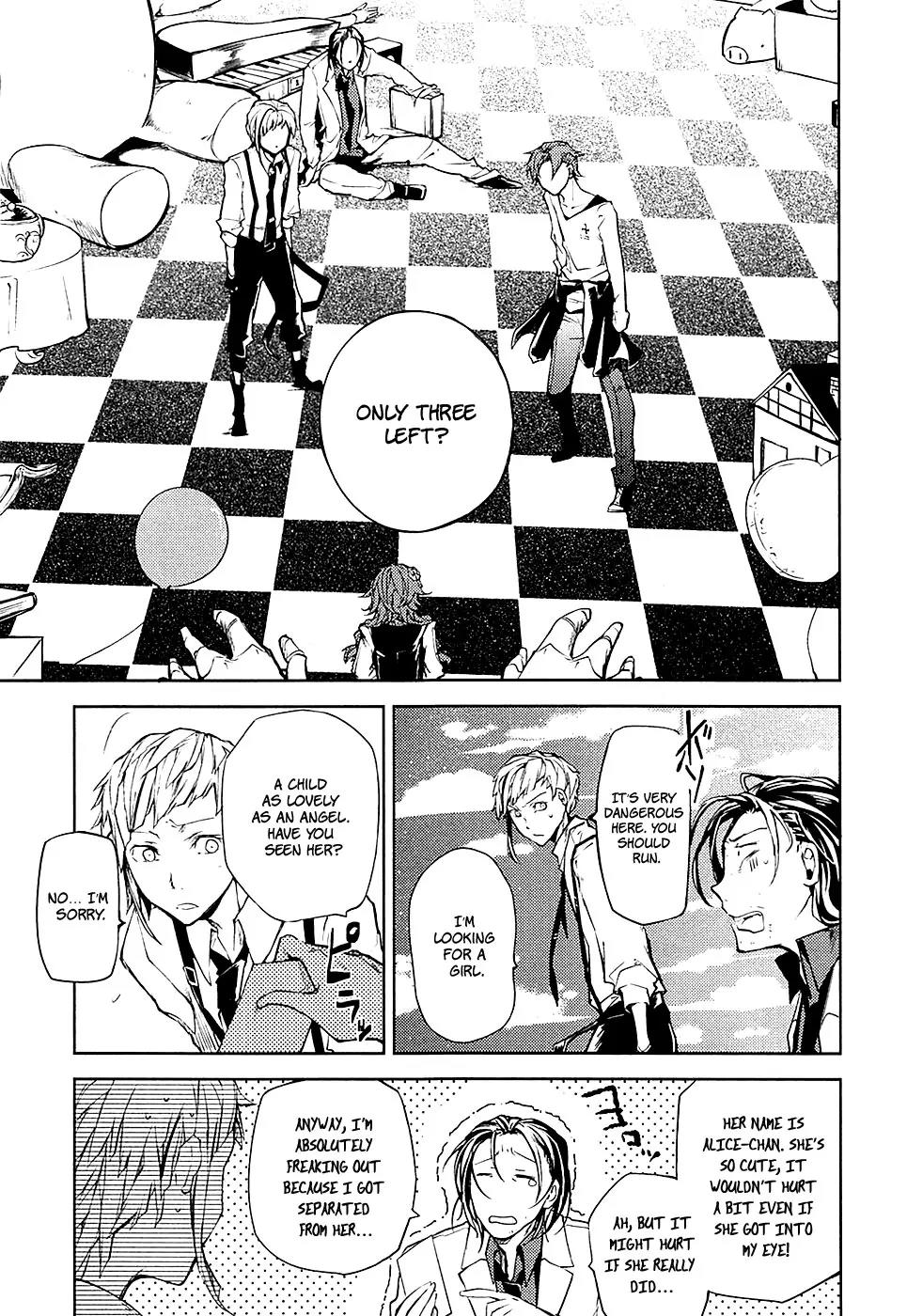 Bungou Stray Dogs Chapter 15 page 38 - Chapter 15: Born Back Ceaselessly into the Past - Part 1